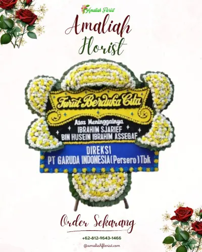 Papan Bunga Duka di Mangga Besar